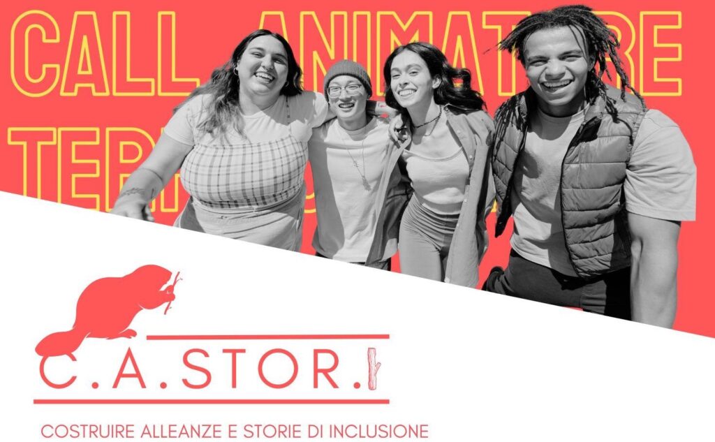 Locandina progetto Castori selezione animatori territoriali